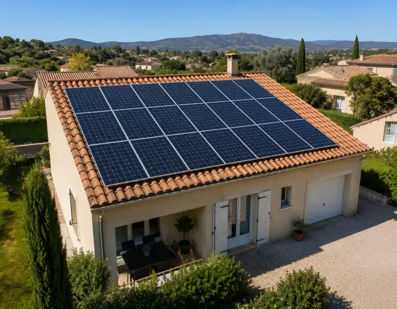 Prime à l'autoconsommation panneaux solaires Saint-Chinian — aide financière de l'État